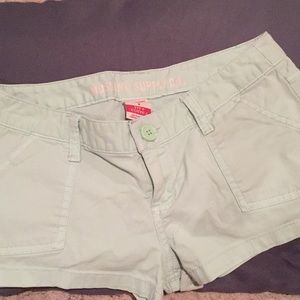 Mossimo Supply Co Shorts - Light Green Utility Shorts - Women’s Size 5 Juniors